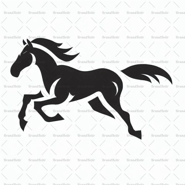 Galoppierendes Pferd